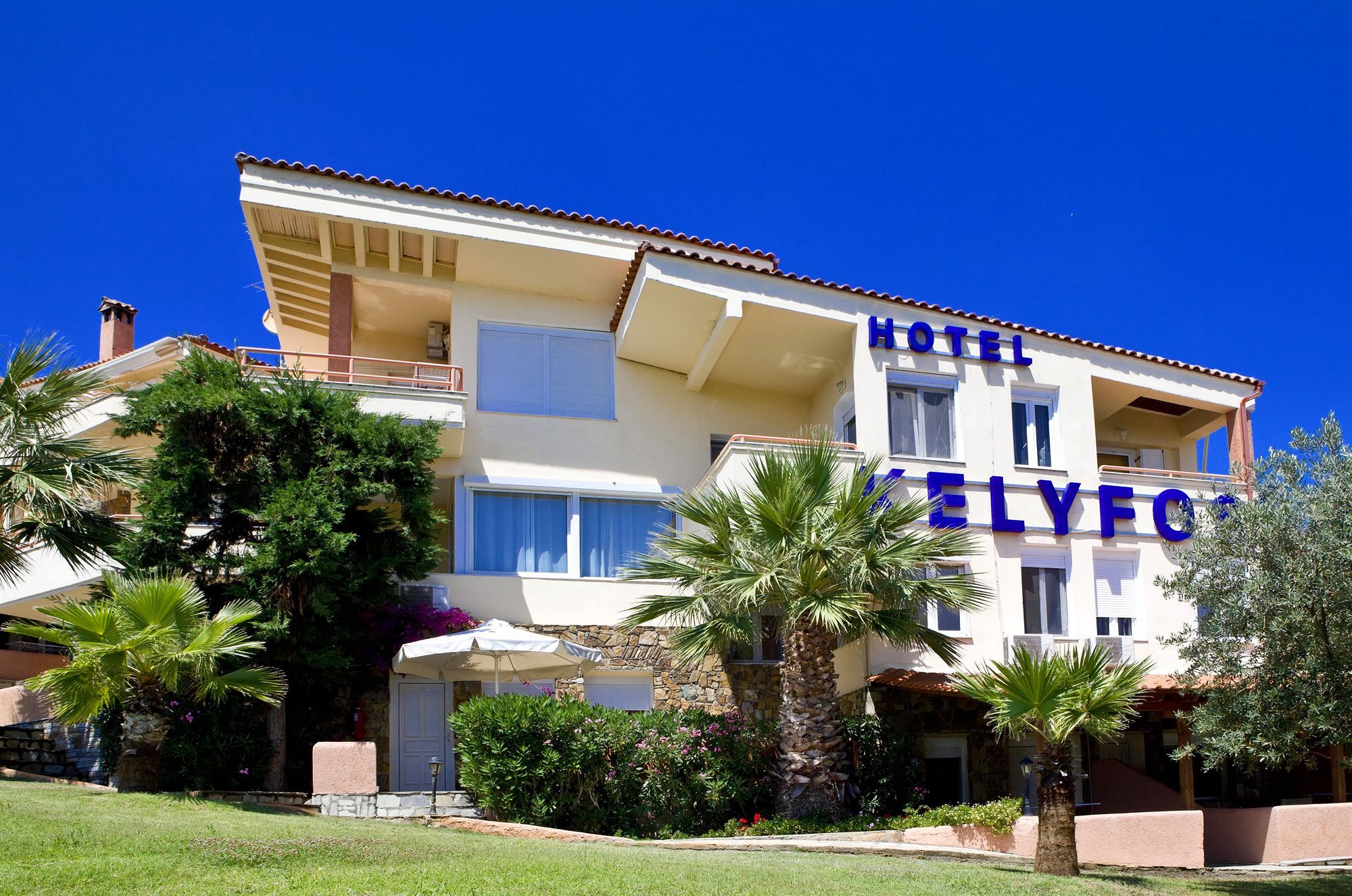 Kelyfos Hotel Néos Marmarás Exterior foto